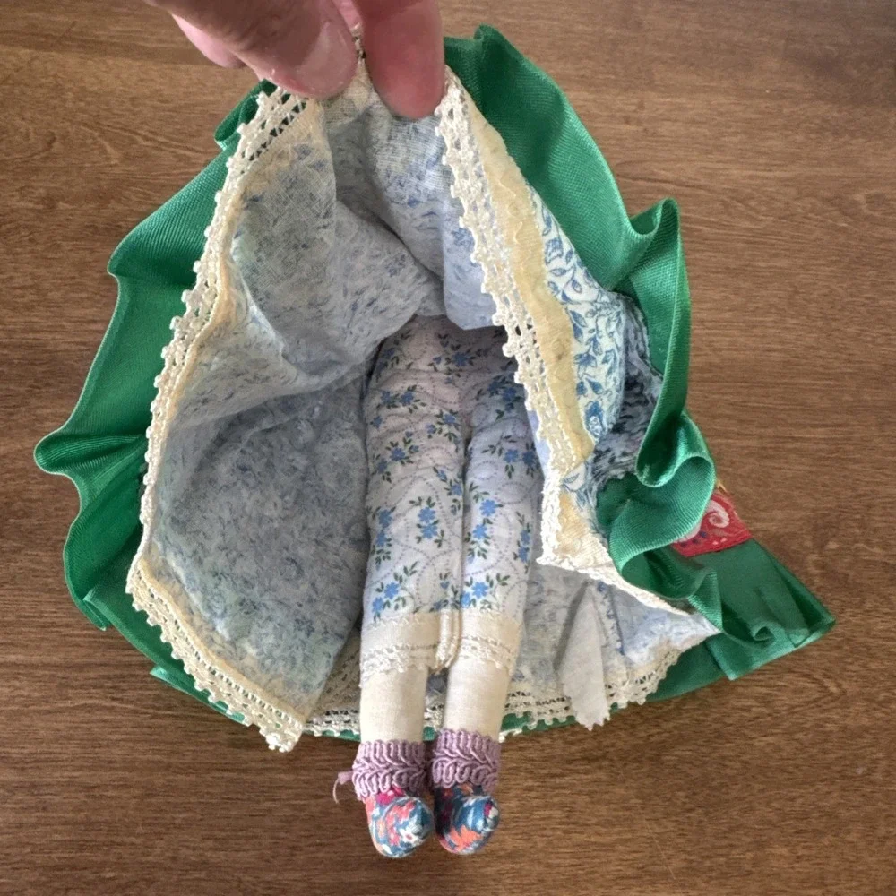 Vintage Russian Cloth Folk Art Doll  Tatiana
